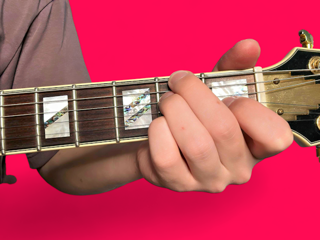 F#m9 guitar chord with finger positions