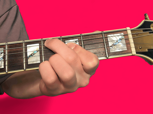 C#69 guitar chord with finger positions