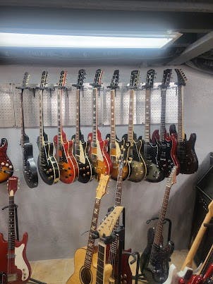 Papa's Guitar Room